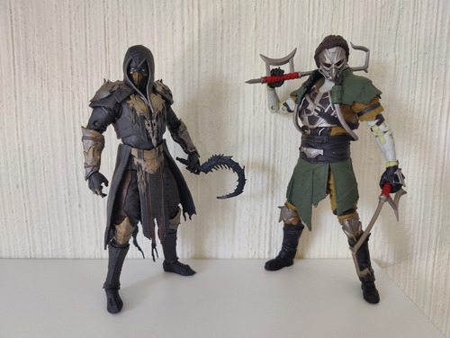 Mcfarlane / Mortal Kombat / Kabal + Noob Saibot Sin Detalles (Usado)
