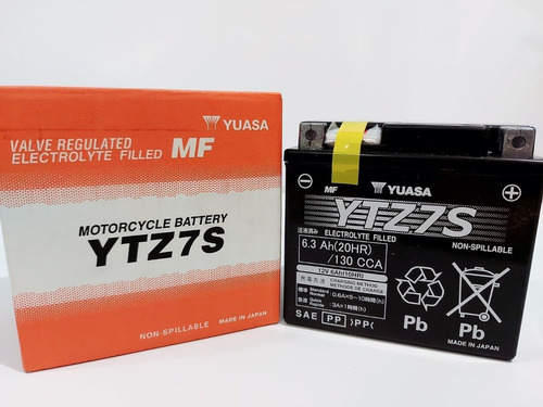 Bateria Yuasa Ytz7s- Delivery A Domicilio