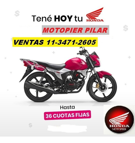 Imagen 3 de 17 de Honda Glh 150 0km Fcia C/tarjeta Xr Cg Titan Wave Motopier