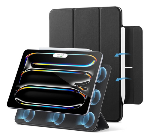 Estuche Funda Case Para iPad Pro 13 M4 2024 Magnetico