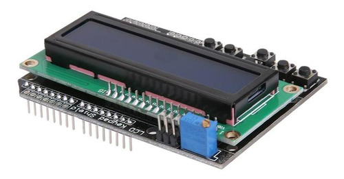 Shield Display Lcd 1602 Keypad Backlight Azul P/ Arduino