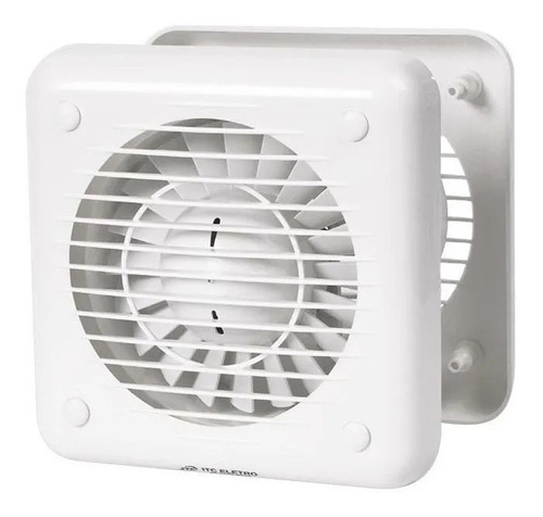 Imagem 1 de 6 de Exaustor De Ambientes Banheiros Itc Vento Com Adaptador 18w