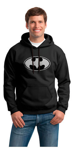 Buzo Hoodie Capota Batman Dc Comics Super Heroe Gotham City