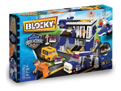 Blocky Comisaria Super Policias 290 Piezas Original Dimare