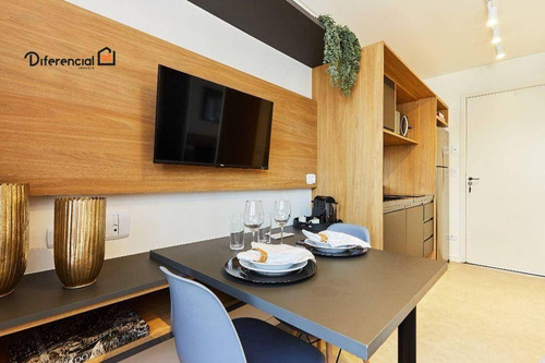 Imagem 3 de 18 de Studio À Venda, 18 M² Por R$ 234.427,59 - Água Verde - Curitiba/pr - St0246