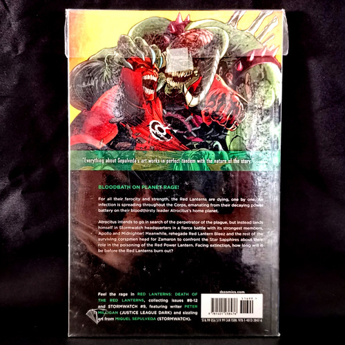 Inglés - Dc Comics - Red Lanterns New 52 Vol 2 Death Of Tpb
