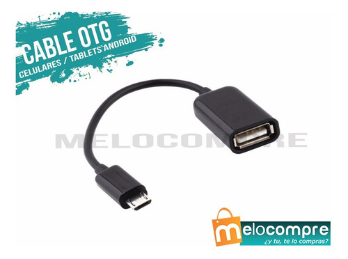 Imagen 3 de 3 de Cable Adaptador Otg Usb Telefonos Tablet Android Originales