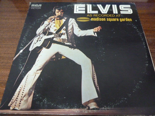 Elvis Presley En Madison Square Garden Vinilo Americano
