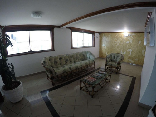 Imagem 22 de 25 de Apartamento Mobiliado Prédio Frente Ao Mar, 3 Dormitorios -guilhermina Na Praia Grande. - Ap2633