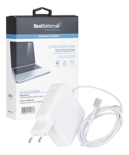 Fonte Carregador 85w Para Macbook Pro 15 E 17 Magsafe 1 