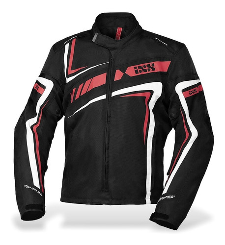 Campera Moto Sport Rs-400-st 2.0 Black-red-white. Ixs