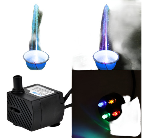 Led De 3w Fuente Bomba Sumergible Estanque Para Peces De Acu