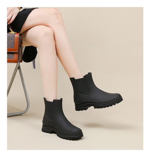 Botas De Chuva Tpe Femininas Antiderrapantes