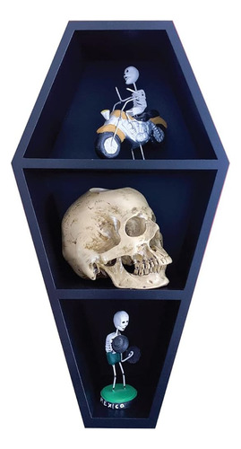 Luna's Mystical Coffin Shelf - Horror Gothic Decor - Black F