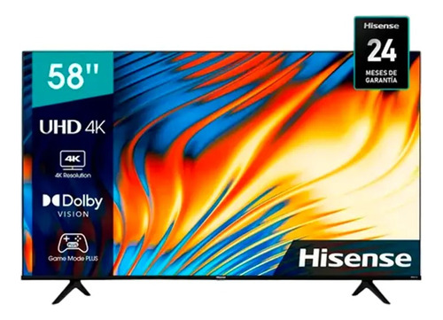 Televisor Smart Tv Hisense 58 Ultra Hd Hdmi Nuevo Bluetooth