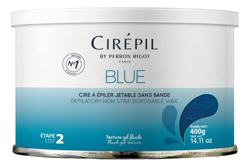 Cera Cir&eacute;pil Sin Tiras, Azul Tin