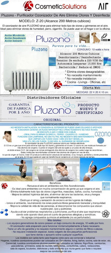 Imagen 3 de 9 de Ozonizador Ambientes Aire Desinfecta 250 Mts/ Elimina Olores