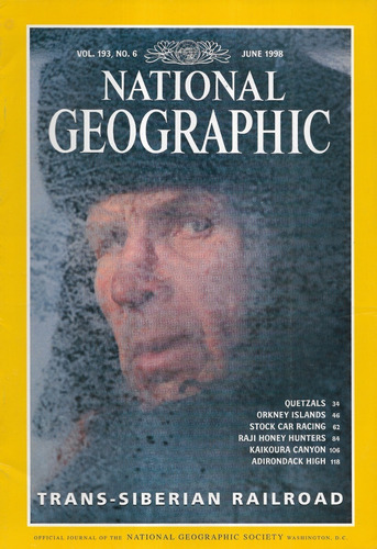 Revista National Geographic V 193 June 1998 Trans Siberian 6