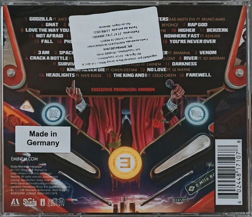 Eminem - Curtain Call 2 - 2cd's Disco - Nuevo - Importado