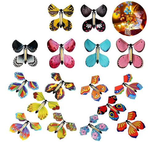 Tarjeta Flying Butterfly Card, Juguete De Mariposa Voladora