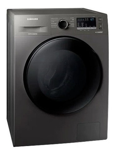 Imagen 3 de 6 de Lavarropas automático Samsung WW70AA46BX inverter inox 7kg 220 V