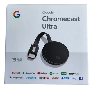 Google Chromecast Ultra 4k Impecable, En Caja