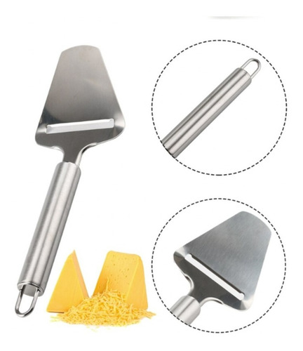 Imagen 2 de 9 de Espátula De Queso De Acero Inoxidable Cepilladora De Queso