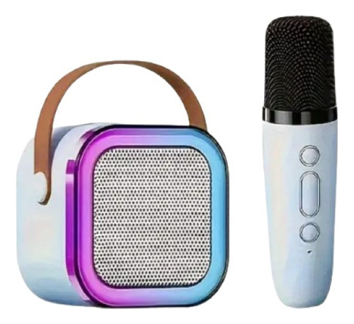 Parlante Karaoke Portátil Mini Con Micrófono Inalámbrico Bt