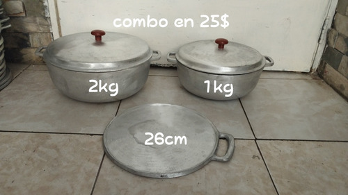 Varios Combos De Calderos Excelente Calidad Garantizada 