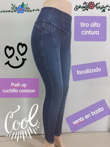 Pantalones Jeans French Terry Mujer MercadoLibre