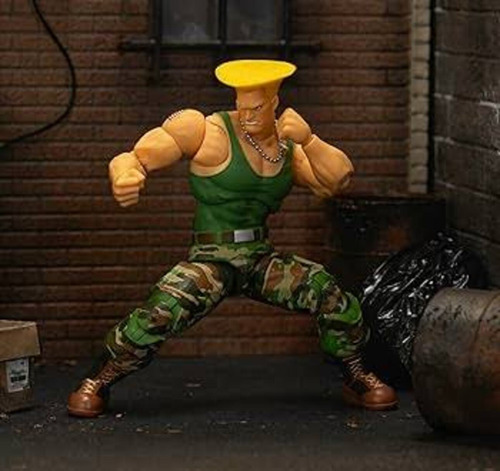 Guile Street Fighter Ii The World Warrior Jada Toys Original