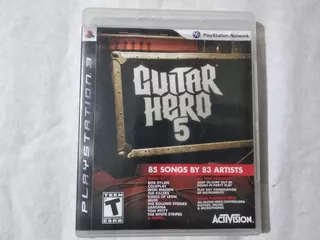 Guitar Hero 5 Juegos Ps3 Discos Playstation Rock