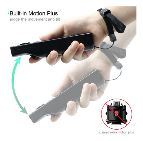Mando A Distancia Inalámbrico Integrado Motion Plus Para Wii