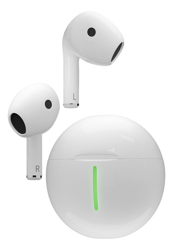 Auriculares inalámbricos Joog Air 1 Pro, Bluetooth, color blanco y verde claro