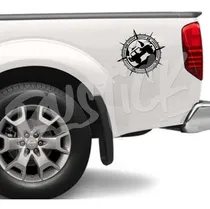 Comprar Calco Brujula 4x4 Ploteo Para Auto Camioneta Tunning Calcos