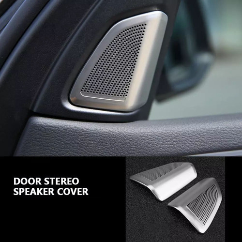 1 Par De Fundas De Tweeter Con Diseño De Coche Para Puerta Y