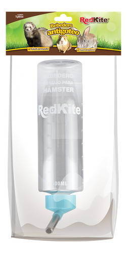 Redkite Bebedero Antigoteo Para Cuyo Conejo Hamster 500 Ml