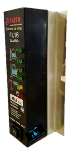 Electronivel Automático Ceisa P/bomba Agua Mod.fl-16c.amp.40