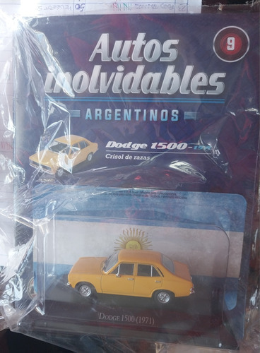 Autos Inolvidables. Dodge 1500 1971. 1/43
