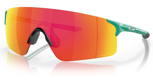 Óculos De Sol Oakley Evzero Blades Matte Celeste Prizm Ruby