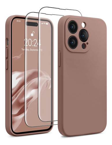 Aotesier Funda Para iPhone 14 Pro, Silicona Mejorada De Más