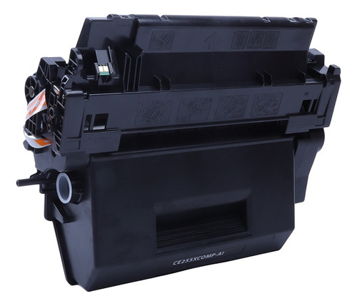 Toner Compatible Con 55x Marca Tigre Ce255x P3015 M525 M521 Tinta Negro