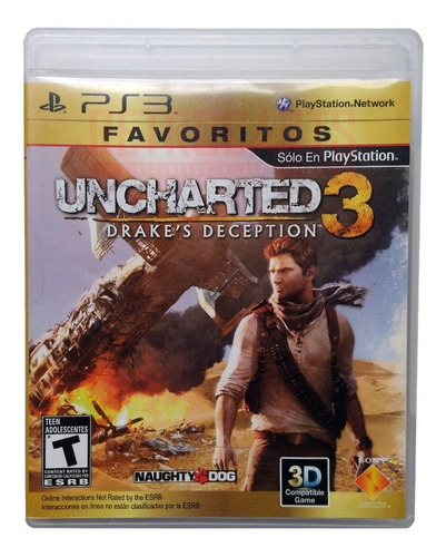 Uncharted 3 Playstation Ps3 