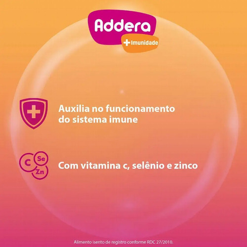 Addera + Imunidade Vitamina D 2.000 U.i 90 Comprimidos