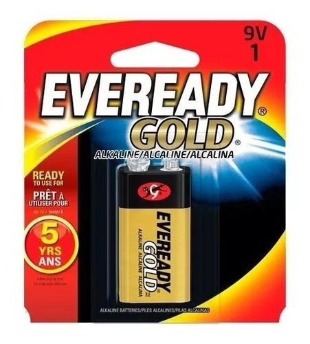 Bateria 9v Eveready Pila Alcalina Super Oferta!!