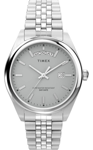 Reloj Timex Legacy Para Hombre De 41 Mm - Brazalete De Acero