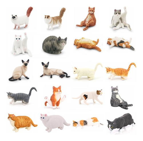 Figuras De Acción Simulation Cat Model Pvc Cat