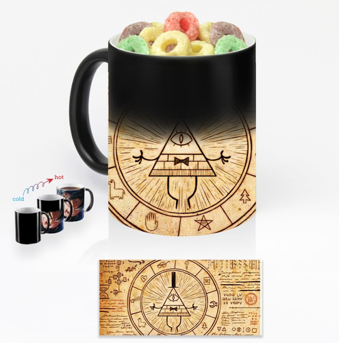 Taza Magica Gravity Falls Personalizada