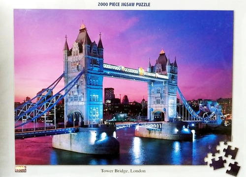 Imagen 1 de 2 de Puzzle Rompecabezas Tower Bridge 2000 Pz Tomax 200-016