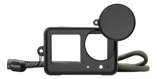 Capa De Silicone P/ Dji Osmo Action 5 Pro / 4 / 3 - Telesin